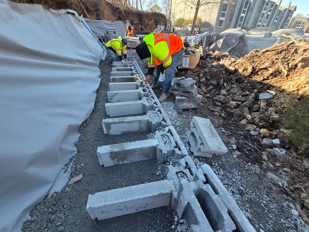 Step 04: build on a Lobos Landscape &amp; Hardscaper job in Cleveland, Tennessee